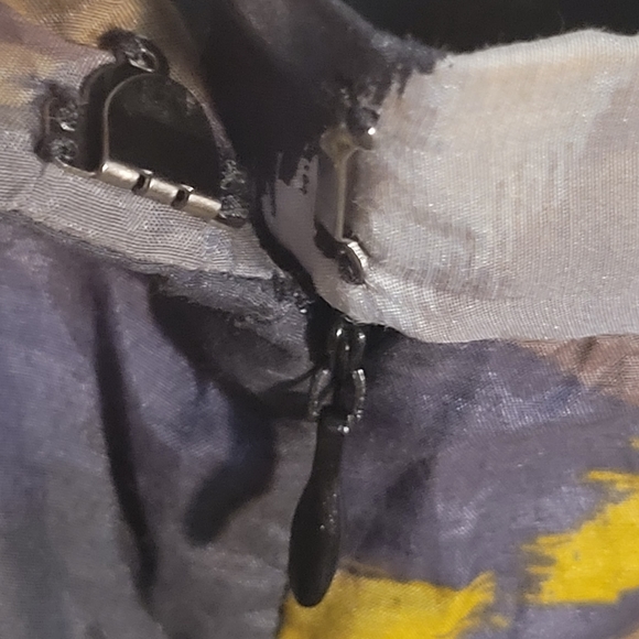 NWOT KASPER Silk Blend Printed Fit & Flair Skirt - Picture 5 of 11